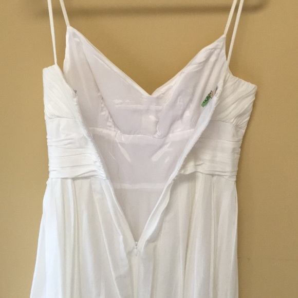 🔥Gorgeous TALBOT fully lined cotton white dress - Picture 5 of 8